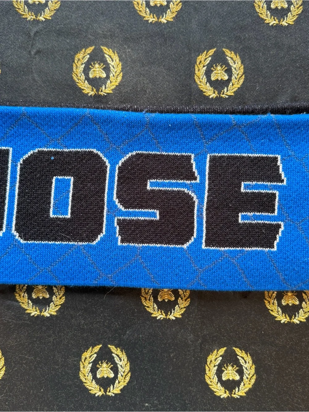 San Jose Earthquakes We Are San Jose Blue & Black Scarf